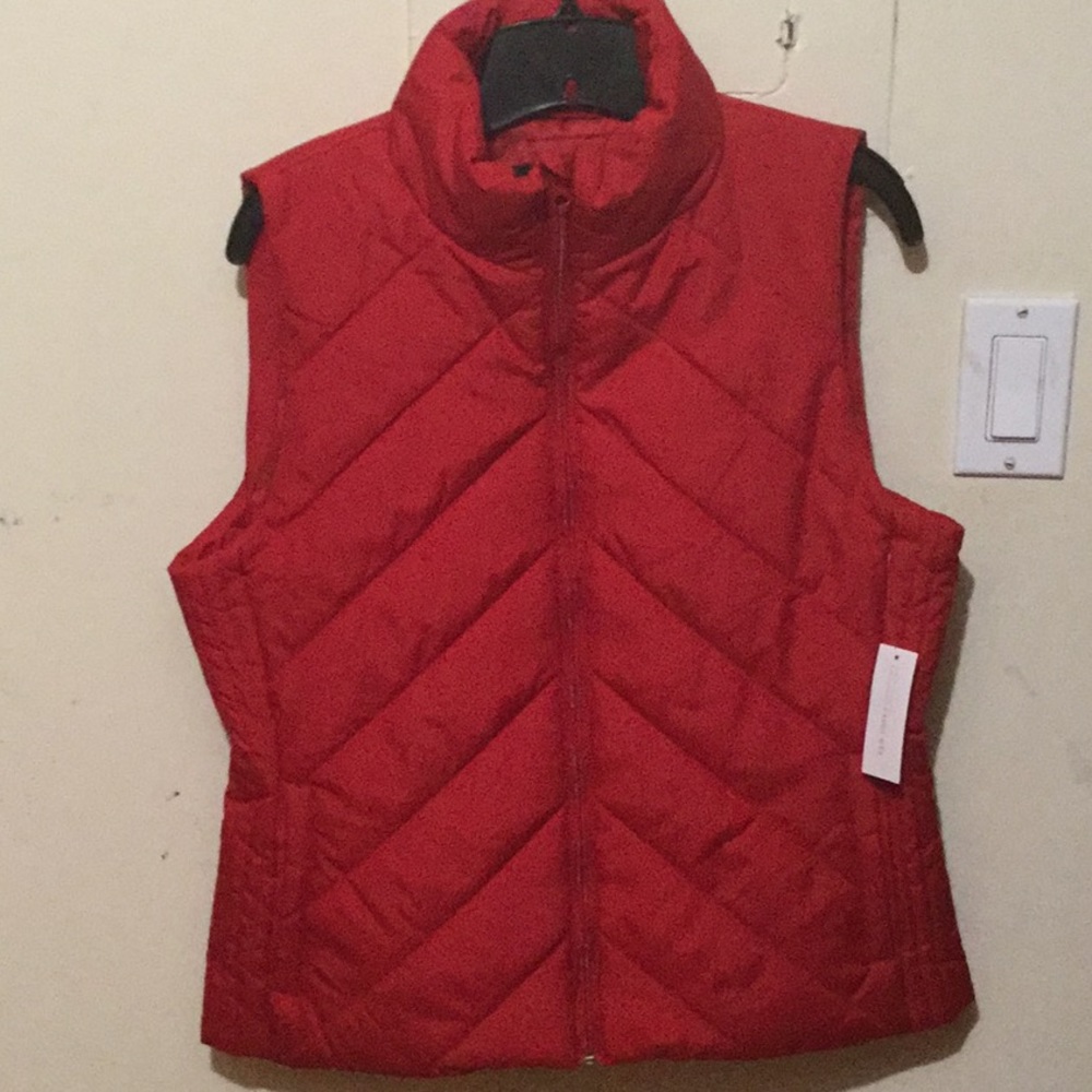 Red Puffer Vest